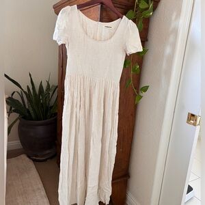 Christy Dawn Cream Midi Dress